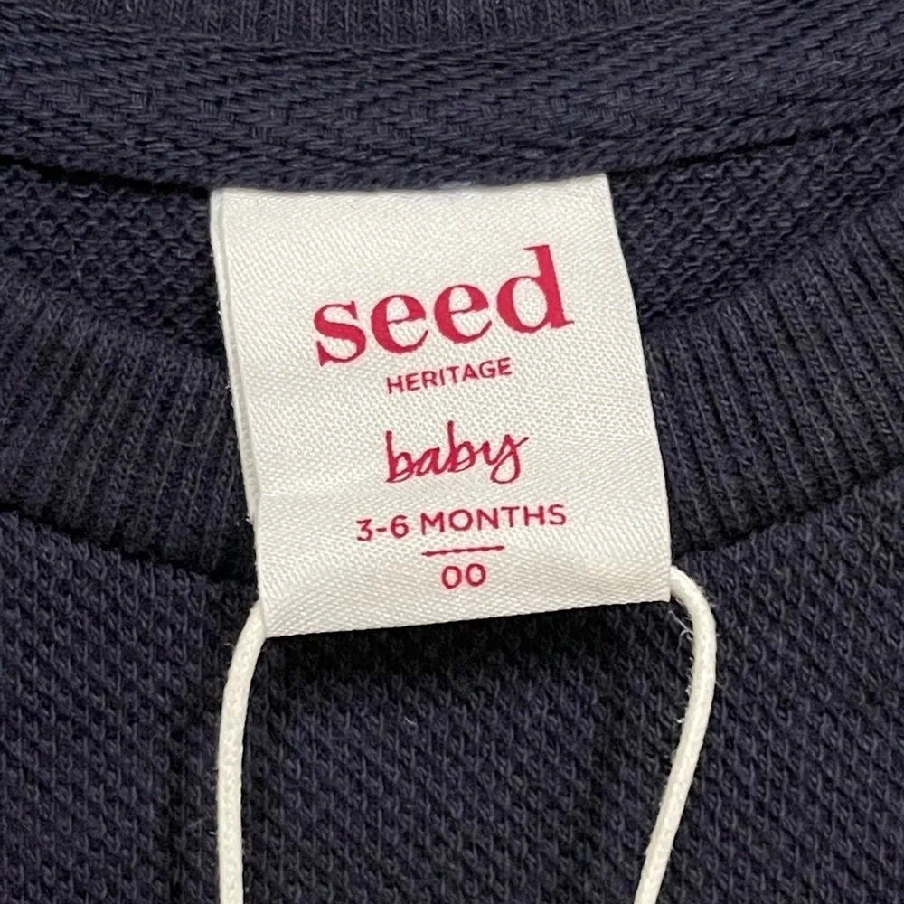 Seed Core Logo Sweat sweatshirt size 3-6 months